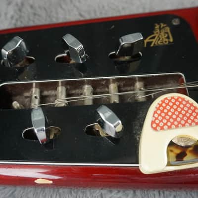 Vintage Suzuki Taishogoto Alto Electric Lap Zither w/ Original Case – Made in Japan image 5