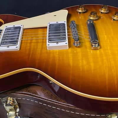MINT! Gibson Custom Shop '59 Les Paul Standard Reissue VOS Iced Tea Finish - Original Case - Box - All Paperwork image 10
