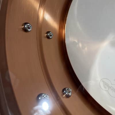 Ludwig LC662 14x6.5 Copperphonic Snare Drum W/ Imperial Lugs image 7