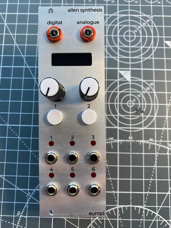 Allen Synthesis EuroPi Eurorack module - Aluminium image 1