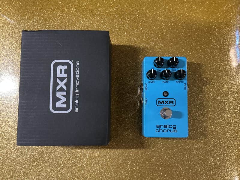 MXR M234 Analog Chorus 2011 - Present - Blue used image 1