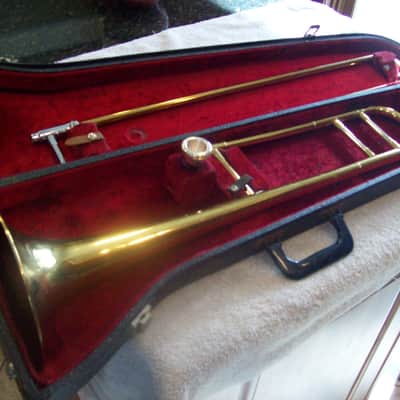 Bundy Vintage trombone made by Selmer in the USA  brass 1960 image 1