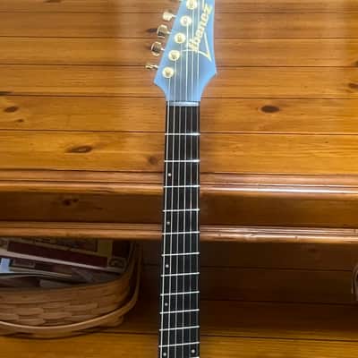 Ibanez Axe Design Lab SML721 Electric Guitar 2025 - Midnight Arctic Ocean Matte image 3