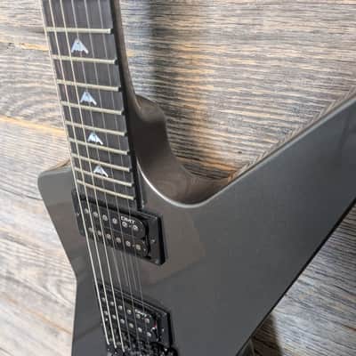 Dean USA Flat Top Floyd Electric Guitar - Metallic Pewter image 4