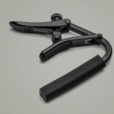 Shubb C3K Capo Noir 12 String Guitar Capo, Black Chrome image 3
