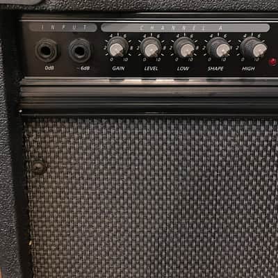 Crate GX-80 | 2-Channel, 80-Watt, 1x12" Solid State Guitar Combo, mid-90s - Black image 9
