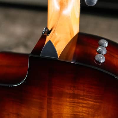 Taylor 214ce-K SB Plus Grand Auditorium Acoustic/Electric Guitar - Sunburst with Aerocase image 8