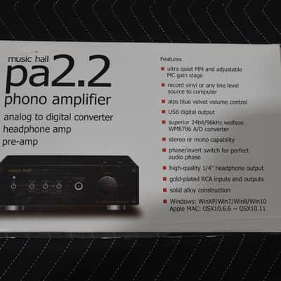 Music Hall PA2.2 Phono Preamplifier image 4