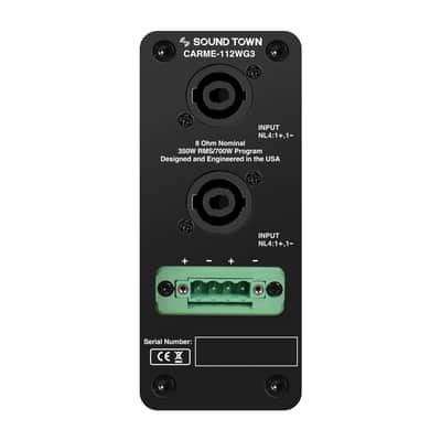 CARME-112WG3 | CARME Series 12" 700W 2-Way Professional PA DJ Speaker, White w/Titanium Driver for Installation, Live Sound, Karaoke, Bar, Church image 5