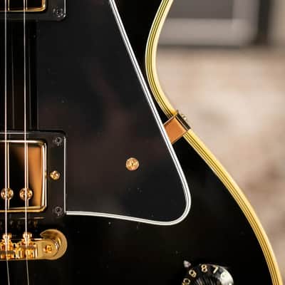 Gibson Custom Shop 1968 Les Paul Custom Reissue Electric Guitar - Ebony with Hardshell Case image 10