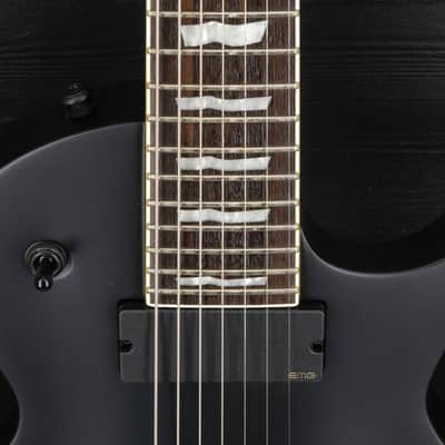 ESP Ltd Eclipse EC-407 BLKS Limited Edition - Black Satin image 6