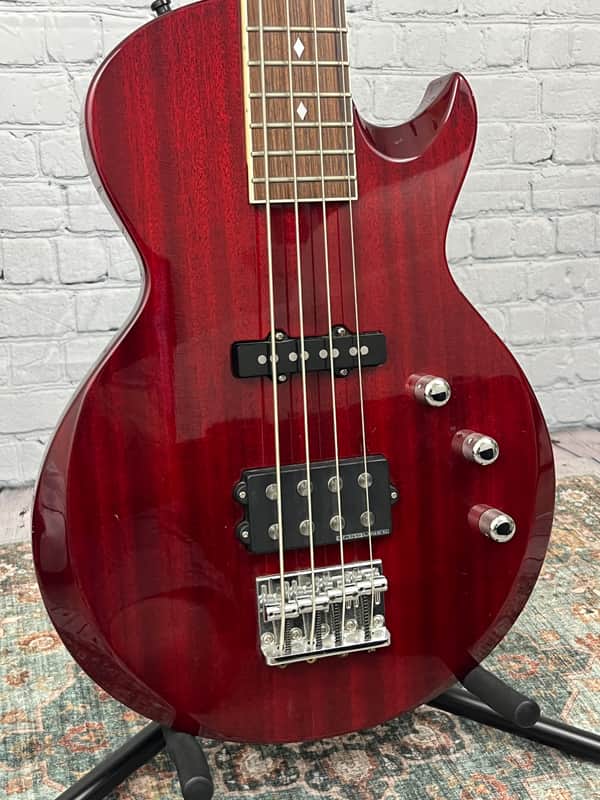 ESP Custom Order Eclipse Bass Late 90's - See-Thru Red image 1