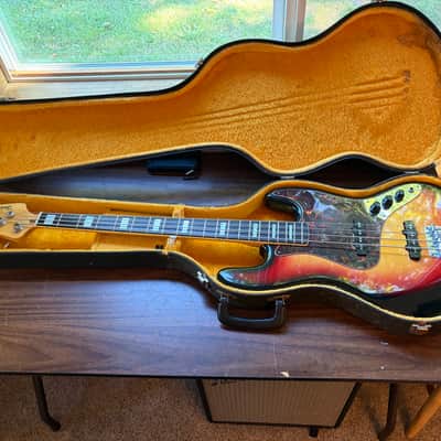 1990 Hohner Professional B Bass IV Stealth Black | Reverb