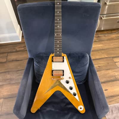 Gibson 1958 Murphy Aged Flying V Limited Edition 2021 - Korina aged image 1