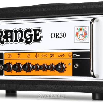 Orange OR30 30-watt 1-channel Tube Amplifier Head - Black (OR30HBKd1) image 2