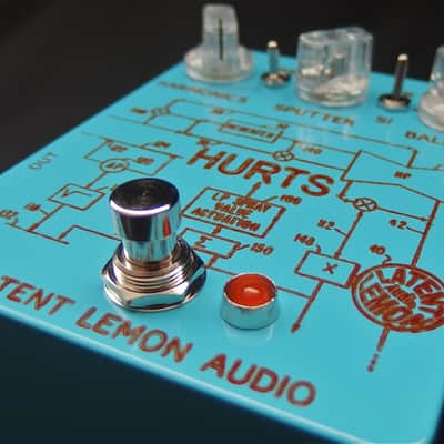 Latent Lemon Audio Hurts - Harmonic fuzz / distortion / overdrive / Percolation device image 9