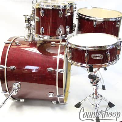 *Mapex M 22x17,10x9,12x10,16x14 Bass/Toms+14x5"Snare Drum Set 9Ply Maple Lacquer image 4
