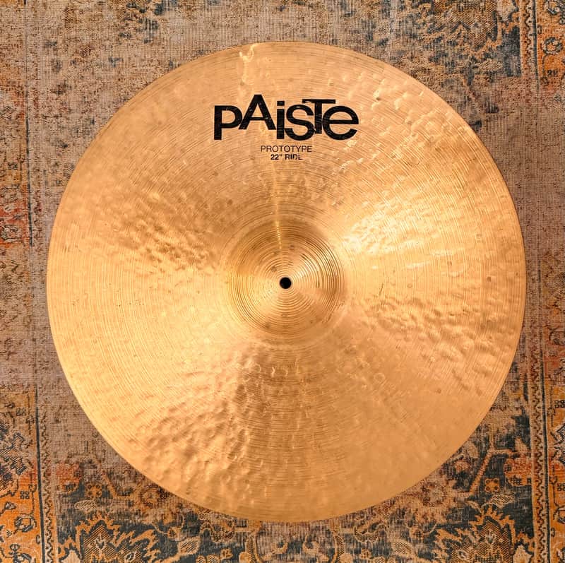 Goldilocks Paiste TRADITIONAL PROTOTYPE 22” LIGHT COMPLEX Ride Crash High Profile 2494 g Unique image 1