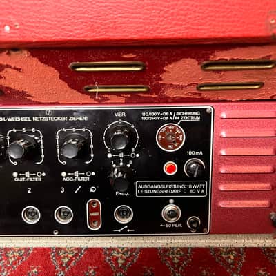 Dynacord DA-16 All Tube Harp Guitar Amp 10-Watts 1960' image 8