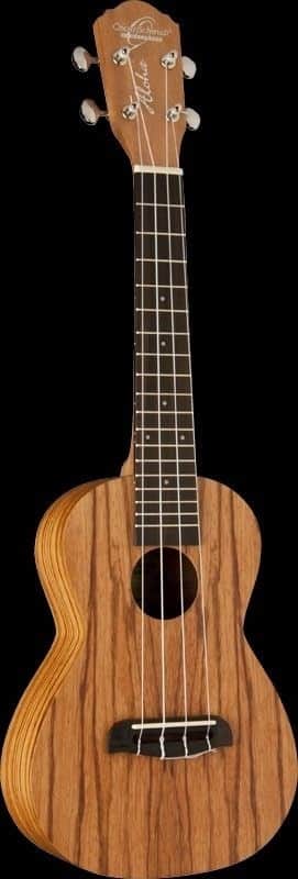 Oscar Schmidt Model OU320 Ukulele - 4 String Concert Size Zebra Wood Uke image 1