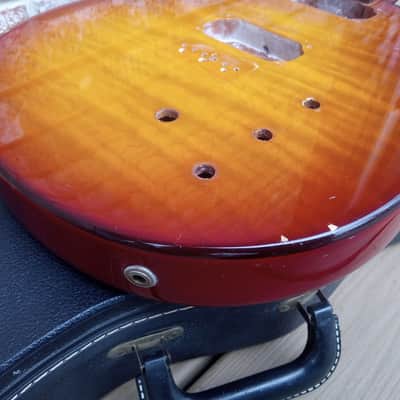 Vintage 1982 Hamer Special Electric Guitar Husk Project w/ Original Hardshell Case! image 5