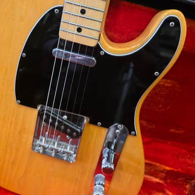 Fender Telecaster Electric Guitar w/ Original Hardshell Case 1973 - Factory Natural image 6