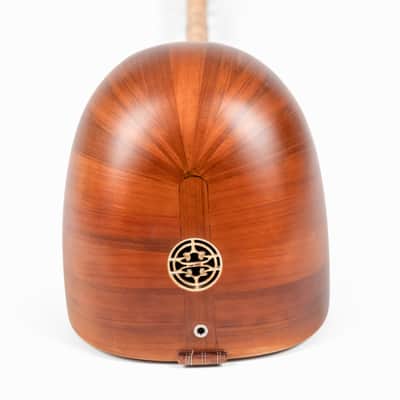 Turkish Long Neck Saz Cherry Wood with Pickup & Classic Spruce Top image 5