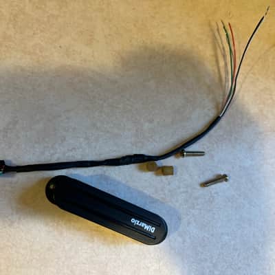 DiMarzio DP181BK Fast Track 1 Single Coil-Sized Humbucker (4-Conductor): image 4