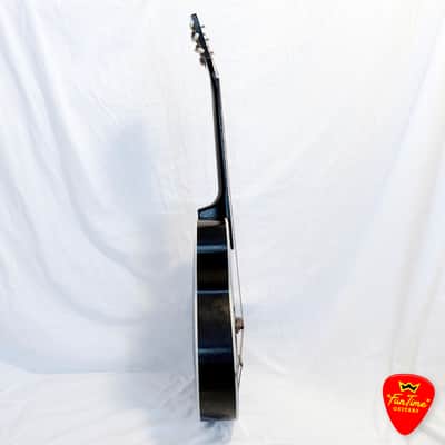 1960s Silvertone 658 “Tuxedo” Archtop Acoustic Guitar by Kay – “The Wolf” image 9