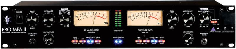 ART Pro MPA II 2-Channel Microphone Preamp | Reverb