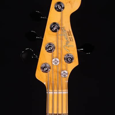 Fender American Professional II Jazz Bass V, Maple FB, Roasted Pine image 9