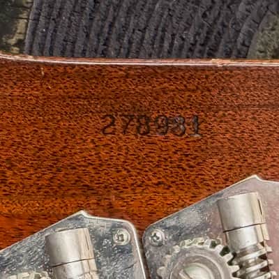 Gibson Thunderbird II Bass 1964 - 1 of the cleanest examples extent complete w/its original Mutes & Square Hard Case. image 13