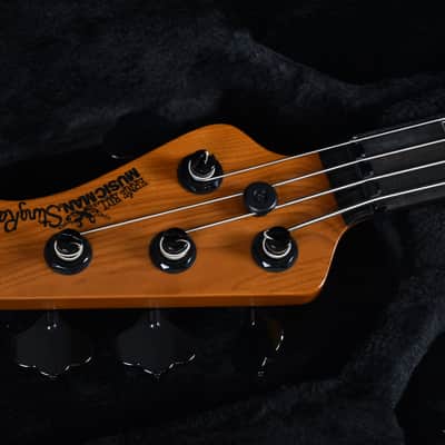 Music Man StingRay Special H Ebony Fingerboard Roasted Maple Neck Charcoal Sparkle image 4