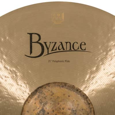 Meinl Byzance Traditional Polyphonic Ride Cymbal 21" image 3