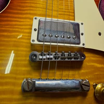 Gibson Custom Shop Les Paul 1960 V2 LTD. ED. Anniv. Reissue 2020 # 001502 - Tomato Soup Burst image 7