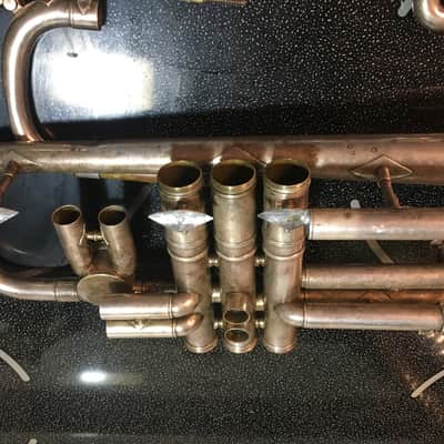 MAKE OFFER CORNET 1922 CONN 10A WONDER SILVER PLATE MISSING SOME PARTS NOT FUNCTIONING FREE SHIP image 11