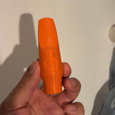 Syos  Alto Saxophone Lava Orange 7 top opening  2020-2023 - Spark image 4