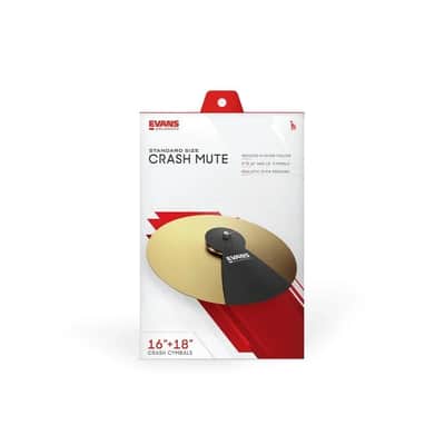 Evans SoundOff Standard Size 16" - 18" Crash Cymbal Mute - SO-CYM (Sound Off) image 3