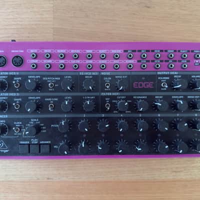 Behringer Edge 16-Voice Percussion Synthesizer 2023 - Present - Pink / Black image 3