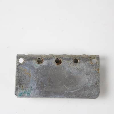 1974 Vintage Fender Jazz Bass Chrome BRIDGE w/Original Screws 1970's Precision Telecaster 1970's 1971 1972 1973 1969 Guitar image 4