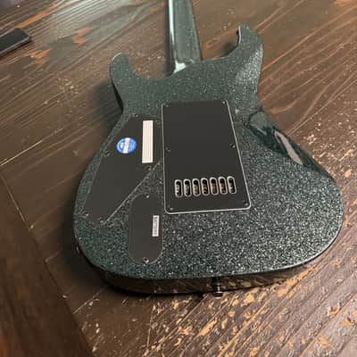 ESP LTD M-1007B 7-string Baritone Electric Guitar - Granite Sparkle Evertune image 6