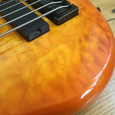 Spector Q5 Pro 5 Bass Guitar 5 String Korea 2000 EMG HZ image 24