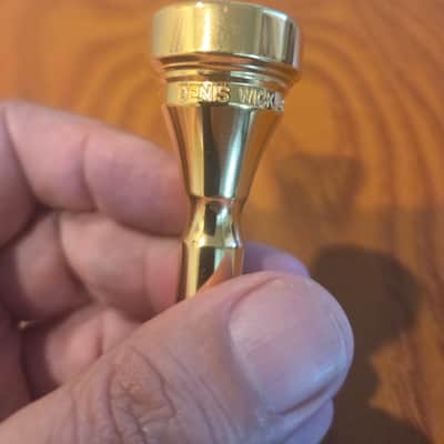Dennis Wick London 1X Trumpet Mouthpiece Gold plate image 4