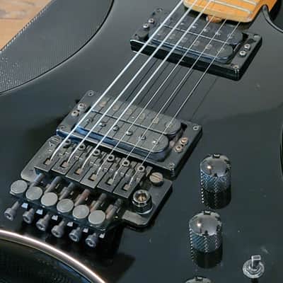 Vintage Kramer Floyd Rose Signature Electric Guitar 1984 Black 8.25Lbs CLEAN! image 3