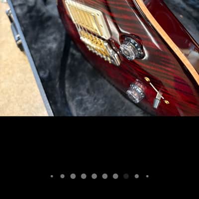 PRS Custom 24 10-Top 2023 Fire Smoke-burst image 10
