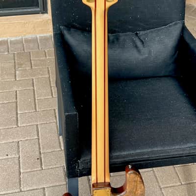 Wal Mk. I Fretless Bass 1986 - crazy cool Acid Stained Birdseye Maple w/a Lined Fingerboard. image 9