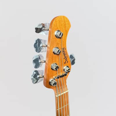 Sadowsky MetroExpress 24-Fret Modern Maple Board 5-String Electric Bass Guitar - Olympic White image 8