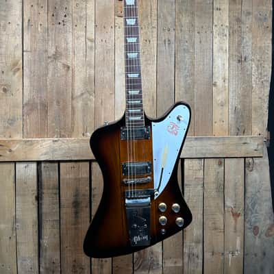 Gibson Custom 1963 Firebird V with Maestro Vibrola VOS - Vintage Sunburst (**Scratch and Dent**) image 3