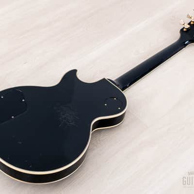 2001 Gibson Les Paul Custom Black Beauty w/ Case, Lightweight image 13