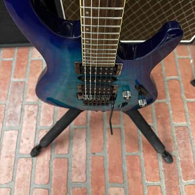 Ibanez S670QM-SPB Standard Sapphire Blue Burst image 8